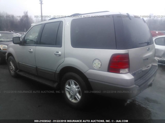1FMPU16L43LC26020 - 2003 FORD EXPEDITION XLT SILVER photo 3