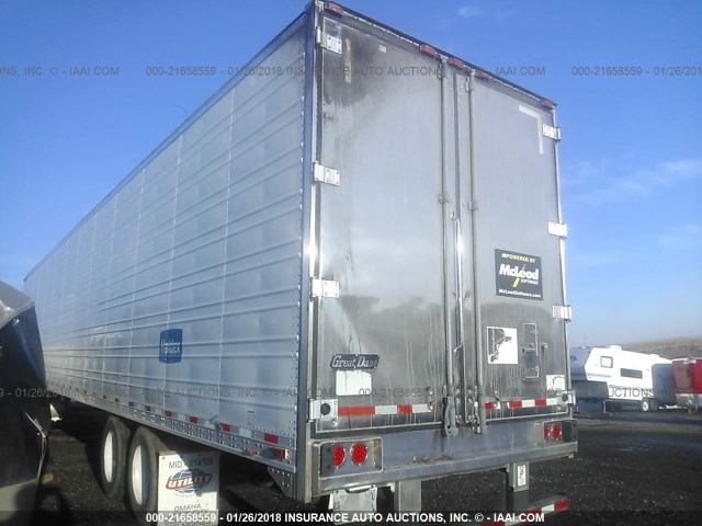 1GRAA06297W701692 - 2007 GREAT DANE TRAILERS REEFER  WHITE photo 3