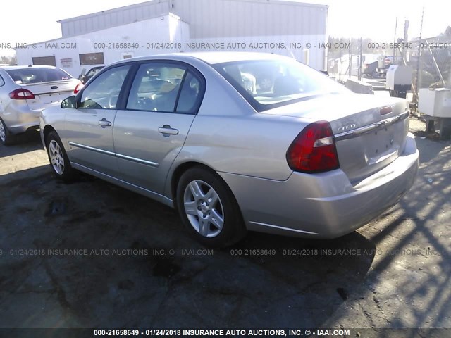 1G1ZT51F86F264239 - 2006 CHEVROLET MALIBU LT SILVER photo 3