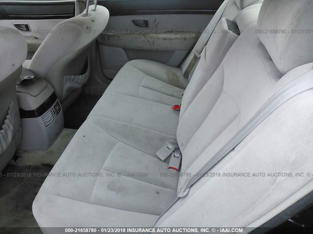 KNALD125475119521 - 2007 KIA AMANTI BLACK photo 8