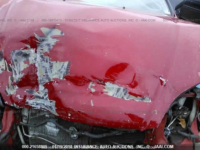 1HGEJ7123YL080143 - 2000 HONDA CIVIC HX RED photo 10