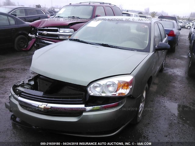 1G1ZT54845F295838 - 2005 CHEVROLET MALIBU LS მწვანე ფოტო 2