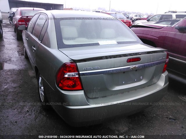 1G1ZT54845F295838 - 2005 CHEVROLET MALIBU LS მწვანე ფოტო 3