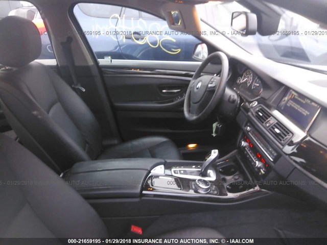 WBA5A7C51ED612854 - 2014 BMW 528 XI BLACK photo 5