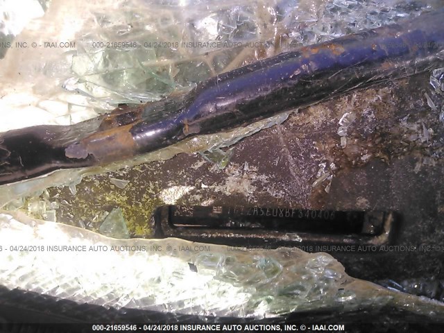 1G1ZA5EU8BF340406 - 2011 CHEVROLET MALIBU LS 金色 照片 10