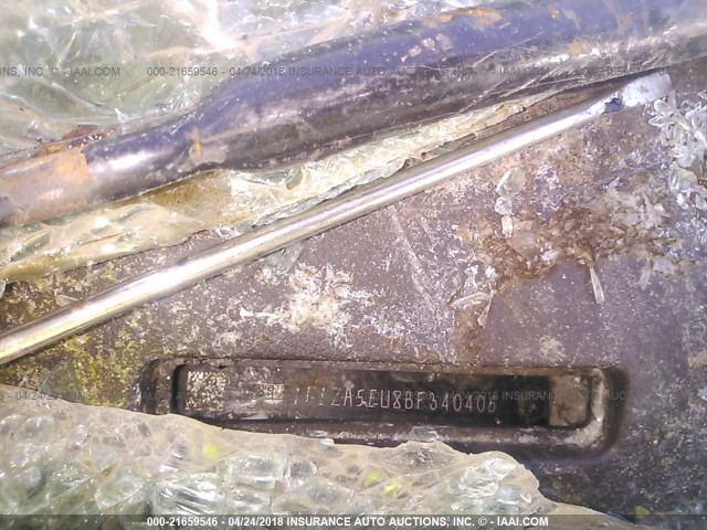 1G1ZA5EU8BF340406 - 2011 CHEVROLET MALIBU LS 金色 照片 9