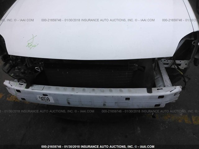 1FAHP281X6G142742 - 2006 FORD FIVE HUNDRED LIMITED WHITE photo 6