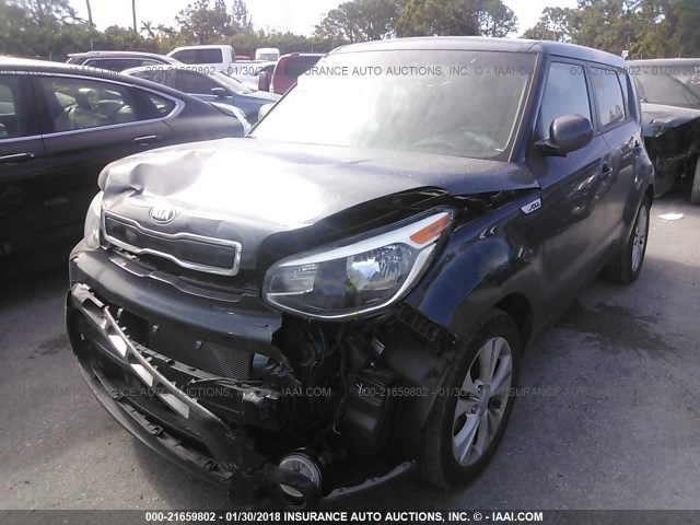 KNDJP3A5XG7331326 - 2016 KIA SOUL + BLUE photo 6