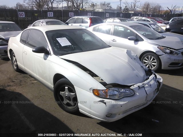 2G1WW12E659265860 - 2005 CHEVROLET MONTE CARLO LS 白色 照片 1