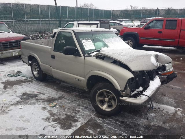 1GCCS145728102600 - 2002 CHEVROLET S TRUCK S10 GOLD photo 1