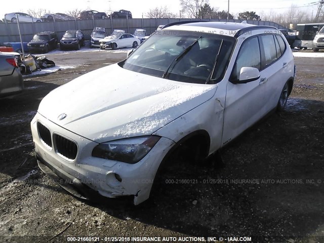 WBAVL1C58DVR83669 - 2013 BMW X1 XDRIVE28I WHITE photo 2