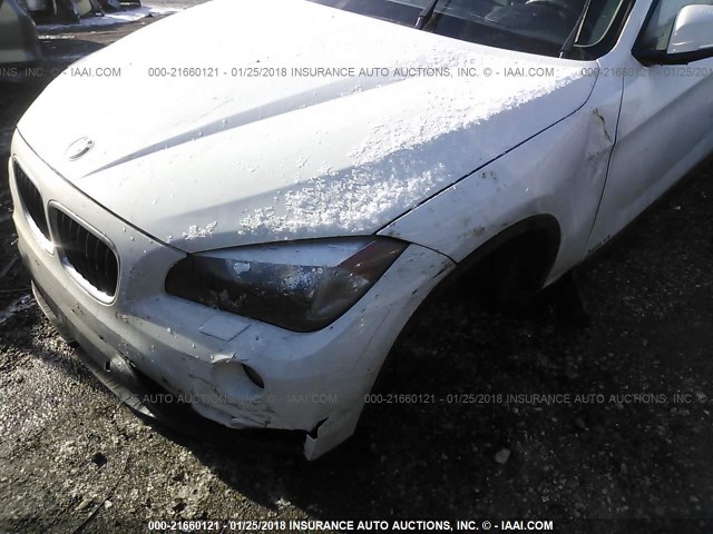 WBAVL1C58DVR83669 - 2013 BMW X1 XDRIVE28I WHITE photo 6