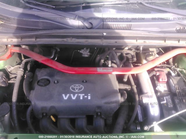 JTLKT334664064274 - 2006 TOYOTA SCION XB მწვანე ფოტო 10