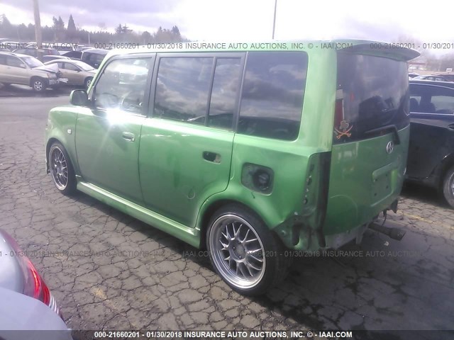 JTLKT334664064274 - 2006 TOYOTA SCION XB მწვანე ფოტო 3