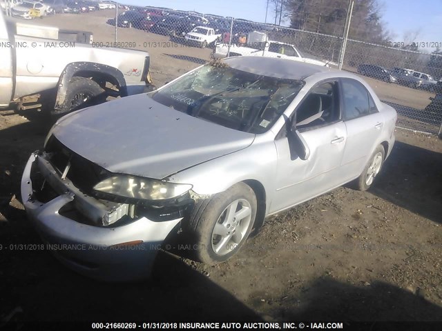 1YVFP80C145N29300 - 2004 MAZDA 6 I SILVER photo 2