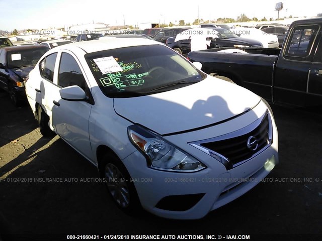 3N1CN7AP9GL917571 - 2016 NISSAN VERSA S/S PLUS/SV/SL WHITE photo 1