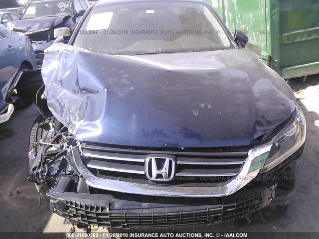 1HGCR2F5XFA273419 - 2015 HONDA ACCORD SPORT 深蓝色 照片 6