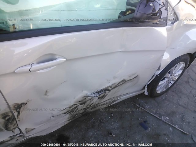 KL8CD6SA2HC839306 - 2017 CHEVROLET SPARK 1LT Белый фото 6