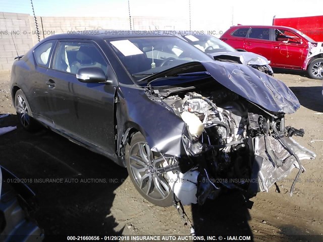 JTKJF5C74GJ018670 - 2016 TOYOTA SCION TC 灰色 照片 1