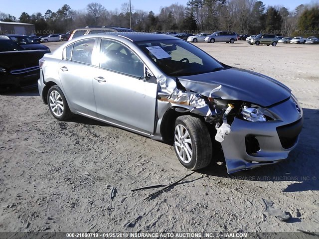 JM1BL1V78D1711991 - 2013 MAZDA 3 I GRAY photo 1