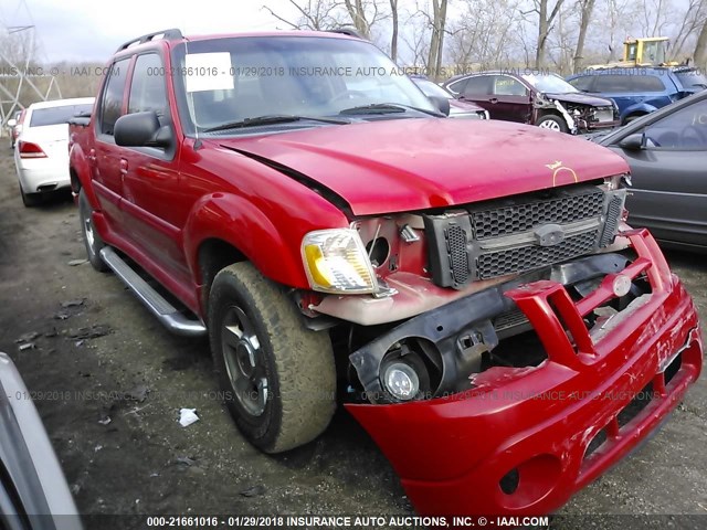 1FMZU77K95UB44170 - 2005 FORD EXPLORER SPORT TR  RED photo 1