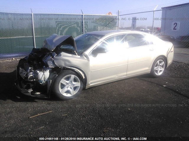 1G1ZG57B29F238619 - 2009 CHEVROLET MALIBU LS 棕色 照片 2