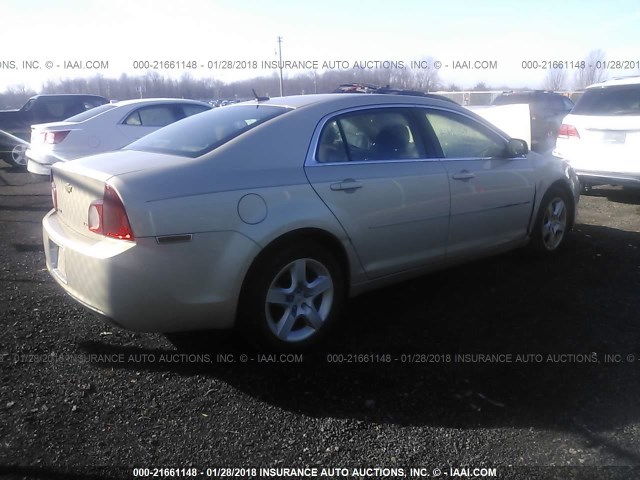 1G1ZG57B29F238619 - 2009 CHEVROLET MALIBU LS 棕色 照片 4