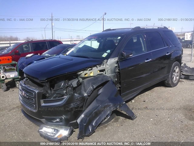 1GKKRRKD1DJ192231 - 2013 GMC ACADIA SLT-1 Grau Foto 2