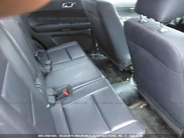 1FM5K8AR0EGB02582 - 2014 FORD EXPLORER POLICE INTERCEPTOR BLACK photo 8