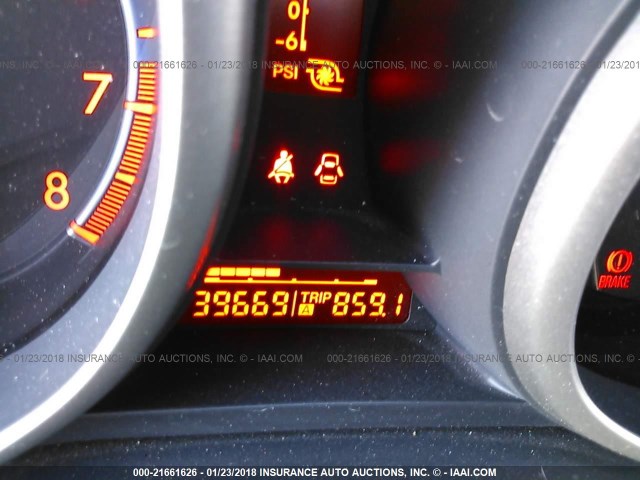 JM1BL1H39A1184340 - 2010 MAZDA SPEED 3 红色 照片 7