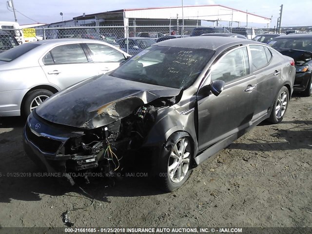 5XXGN4A71CG089583 - 2012 KIA OPTIMA EX BROWN photo 6