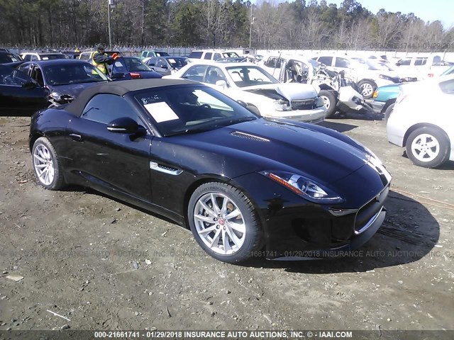 SAJWA6ET8F8K20785 - 2015 JAGUAR F-TYPE BLACK photo 1