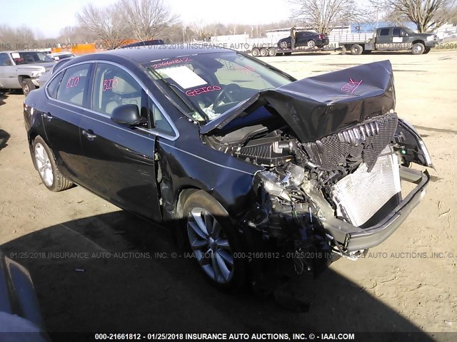 1G4PP5SK6E4128471 - 2014 BUICK VERANO BLACK photo 1