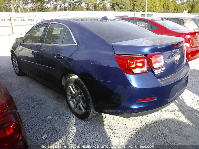 1G11C5SA3DU131736 - 2013 CHEVROLET MALIBU 1LT 蓝色 照片 3