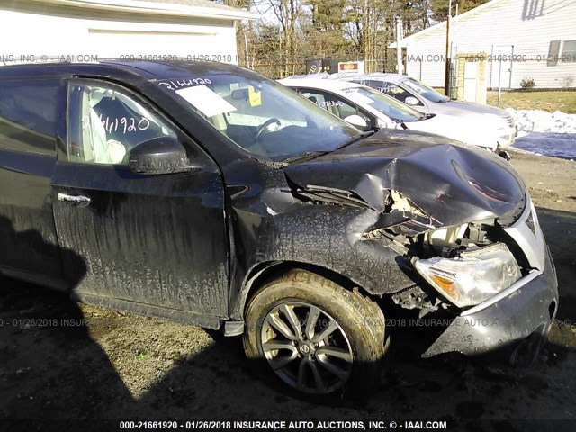 5N1AR2MM1EC608131 - 2014 NISSAN PATHFINDER S/SV/SL/PLATINUM 黑色 照片 6