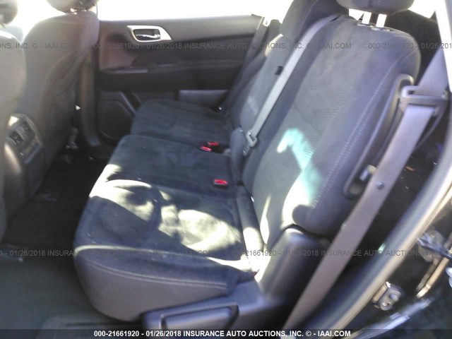 5N1AR2MM1EC608131 - 2014 NISSAN PATHFINDER S/SV/SL/PLATINUM 黑色 照片 8