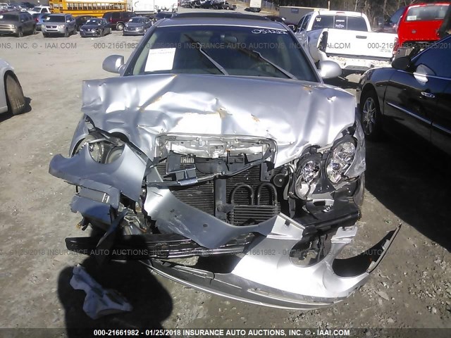 KNALD124655057222 - 2005 KIA AMANTI SILVER photo 6