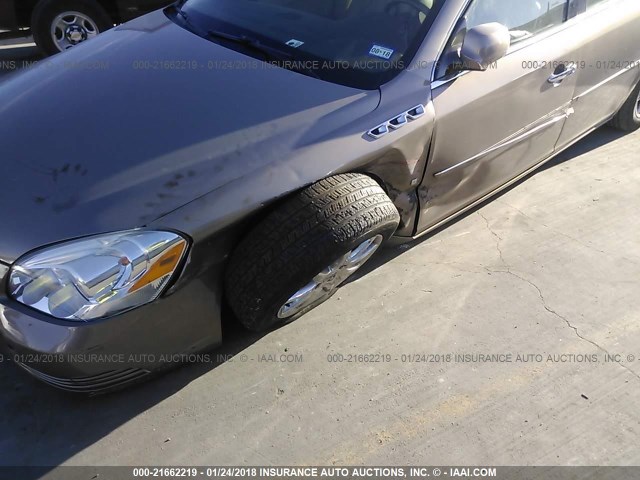 1G4HD57267U170468 - 2007 BUICK LUCERNE CXL TAN photo 6