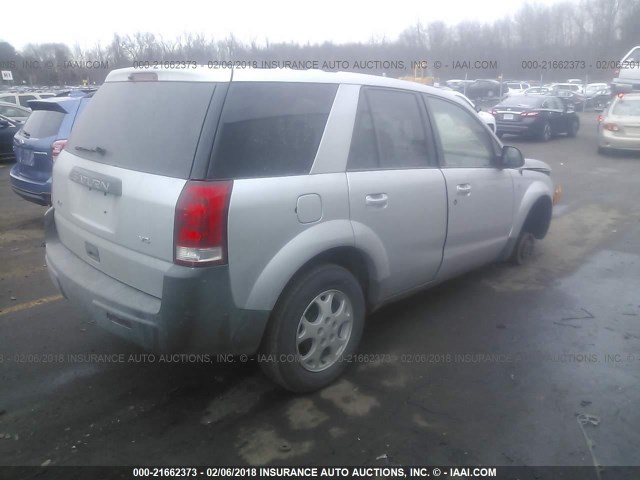 5GZCZ53464S890740 - 2004 SATURN VUE SILVER photo 4