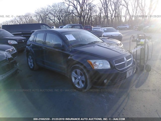 1C3CDWDA3CD529452 - 2012 DODGE CALIBER SXT BLACK photo 1