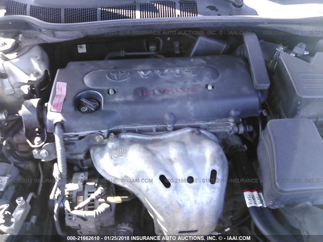 4T1BE46K69U315722 - 2009 TOYOTA CAMRY SE/LE/XLE 银色 照片 10