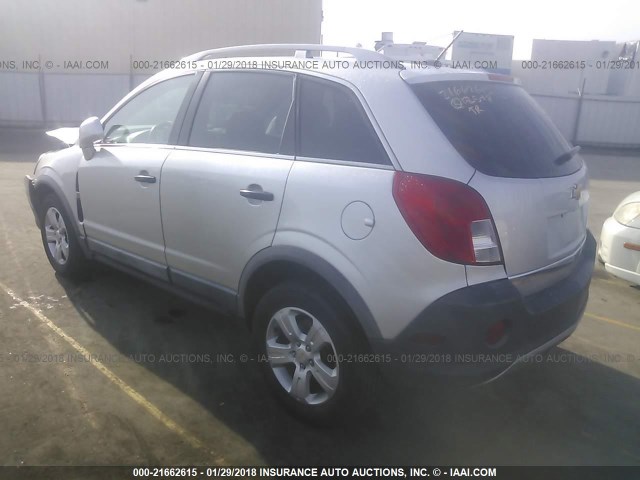 3GNAL2EK4ES649731 - 2014 CHEVROLET CAPTIVA LS 银色 照片 3