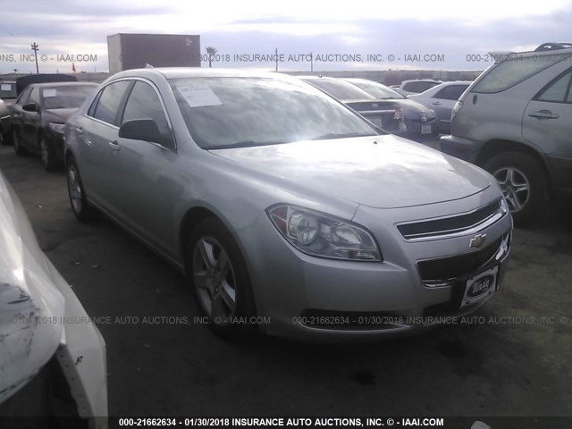 1G1ZB5E1XBF116010 - 2011 CHEVROLET MALIBU LS 银色 照片 1