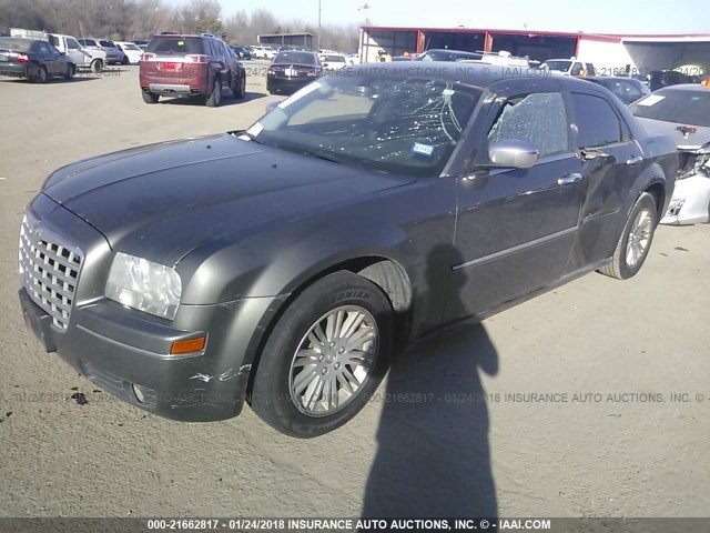 2C3CA5CV4AH206597 - 2010 CHRYSLER 300 TOURING GRAY photo 2