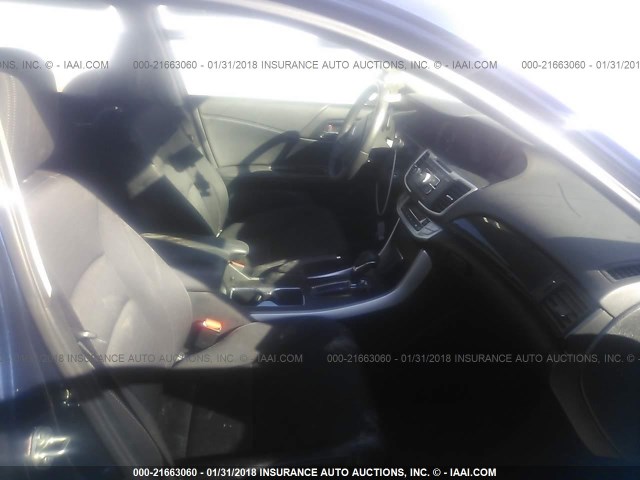 1HGCR2F54EA140377 - 2014 HONDA ACCORD SPORT Көк фото 5