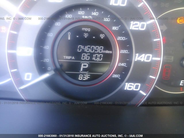 1HGCR2F54EA140377 - 2014 HONDA ACCORD SPORT Көк фото 7