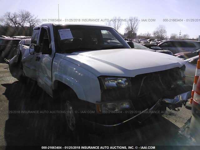 2GCEK19T531228331 - 2003 CHEVROLET SILVERADO K1500 WHITE photo 1