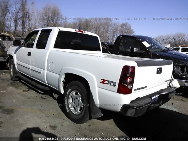 2GCEK19T531228331 - 2003 CHEVROLET SILVERADO K1500 WHITE photo 3