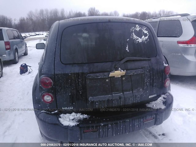 3GNBAADB1AS616525 - 2010 CHEVROLET HHR LS შავი ფოტო 8