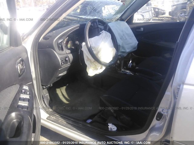 3N1CB51D86L472015 - 2006 NISSAN SENTRA 1.8/1.8S SILVER photo 5